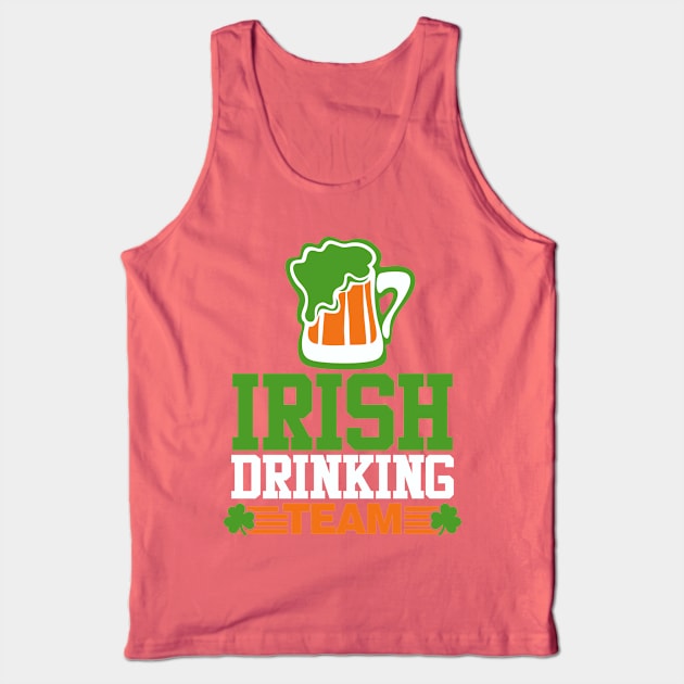 Irish Drinking Team Tank Top by DavesTees